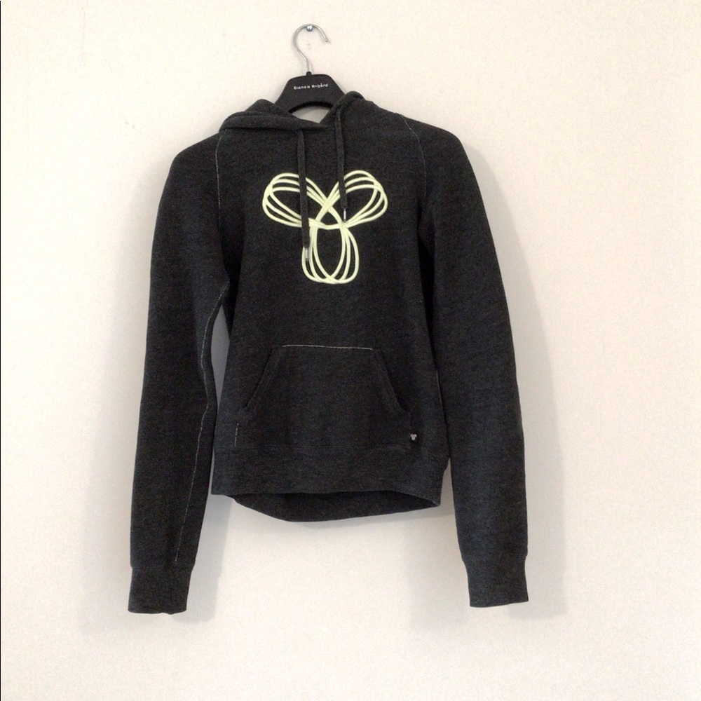 black and green hoodie